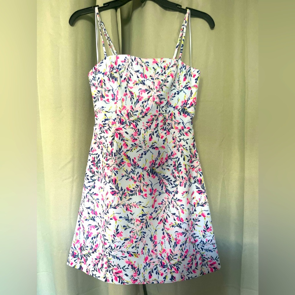 French connection blue dress